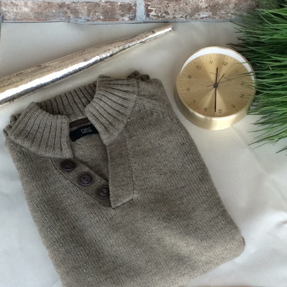 Button Up Sweater